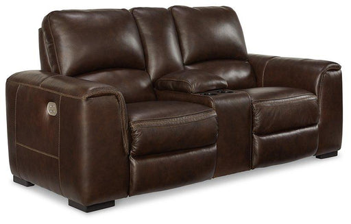 Alessandro Power Reclining Loveseat with Console - Tony’s Furniture Store & Linen (GA) - Multi Location