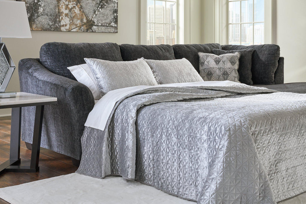 Biddeford 2-Piece Sleeper Sectional with Chaise - Tony’s Furniture Store & Linen (GA) - Multi Location