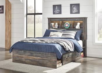 Drystan Youth Bed with 2 Storage Drawers - Tony’s Furniture Store & Linen (GA) - Multi Location