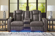 Fyne-Dyme Power Reclining Loveseat with Console - Tony’s Furniture Store & Linen (GA) - Multi Location