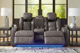 Fyne-Dyme Power Reclining Loveseat with Console - Tony’s Furniture Store & Linen (GA) - Multi Location