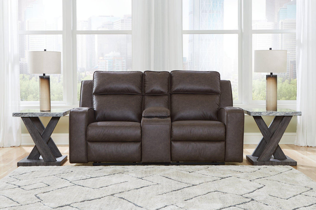Lavenhorne Reclining Loveseat with Console - Tony’s Furniture Store & Linen (GA) - Multi Location