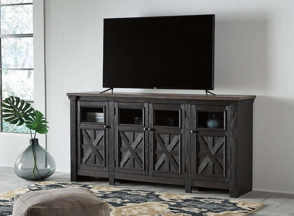 Tyler Creek 74" TV Stand - Tony’s Furniture Store & Linen (GA) - Multi Location