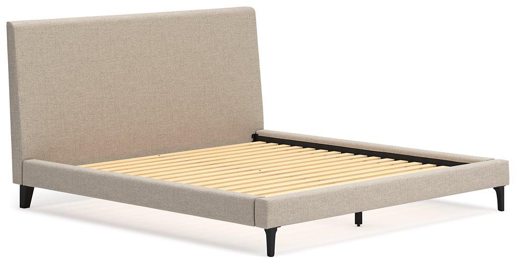 Cielden Upholstered Bed with Roll Slats - Tony’s Furniture Store & Linen (GA) - Multi Location