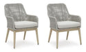 Seton Creek Outdoor Dining Arm Chair (Set of 2) - Tony’s Furniture Store & Linen (GA) - Multi Location