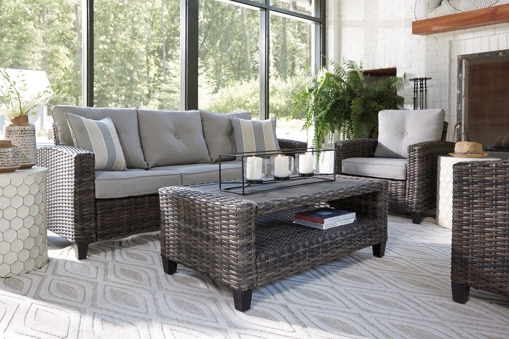 Cloverbrooke 4-Piece Outdoor Conversation Set - Tony’s Furniture Store & Linen (GA) - Multi Location