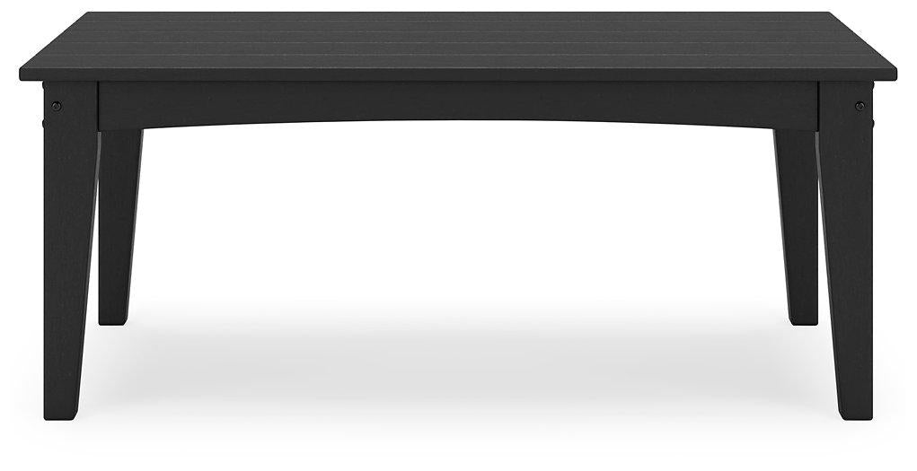 Hyland wave Outdoor Coffee Table - Tony’s Furniture Store & Linen (GA) - Multi Location