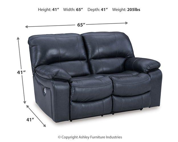 Leesworth Power Reclining Loveseat - Tony’s Furniture Store & Linen (GA) - Multi Location