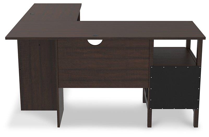 Camiburg 2-Piece Home Office Desk - Tony’s Furniture Store & Linen (GA) - Multi Location