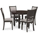 Langwest Dining Table and 4 Chairs (Set of 5) - Tony’s Furniture Store & Linen (GA) - Multi Location