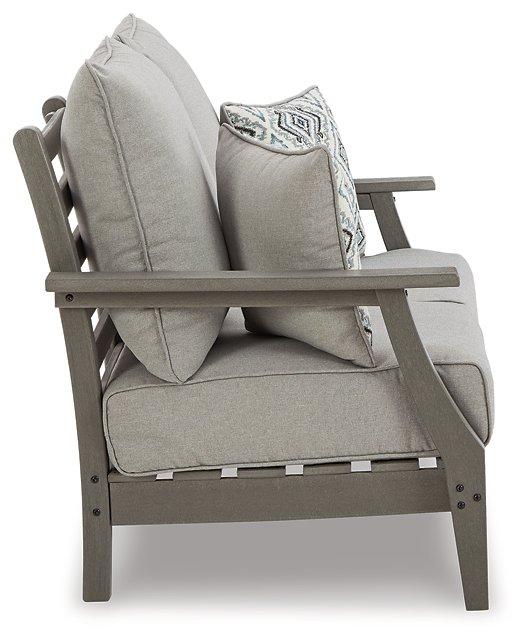 Visola Outdoor Loveseat with Cushion - Tony’s Furniture Store & Linen (GA) - Multi Location