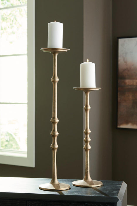 Larwick Candle Holder (Set of 2) - Tony’s Furniture Store & Linen (GA) - Multi Location