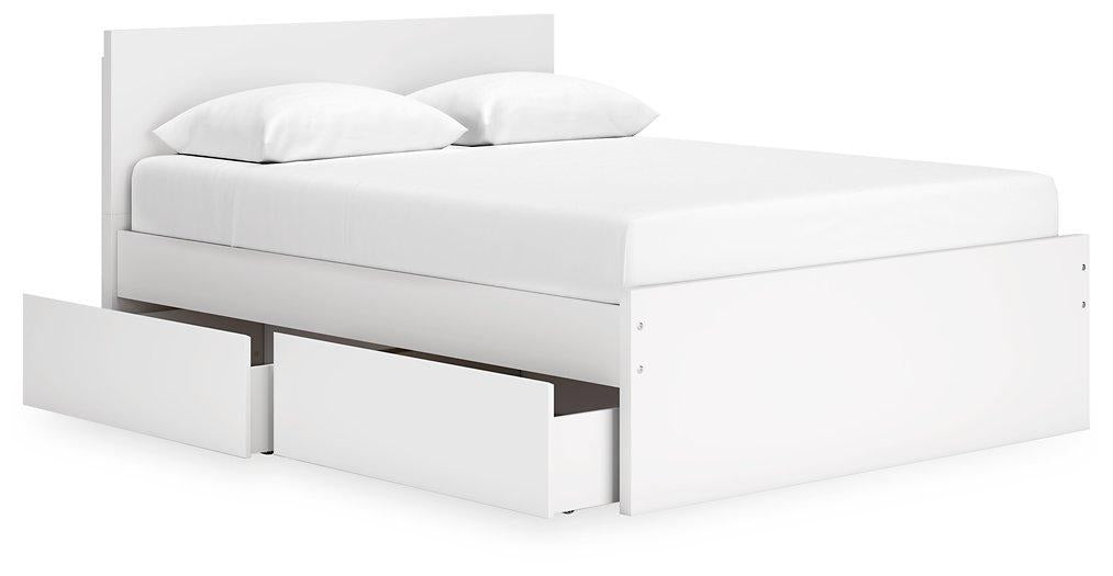 Onita Panel Bed with 2 Side Storage - Tony’s Furniture Store & Linen (GA) - Multi Location