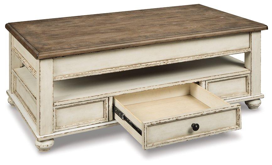Realyn Coffee Table with Lift Top - Tony’s Furniture Store & Linen (GA) - Multi Location