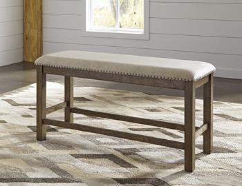 Moriville Counter Height Dining Bench - Tony’s Furniture Store & Linen (GA) - Multi Location