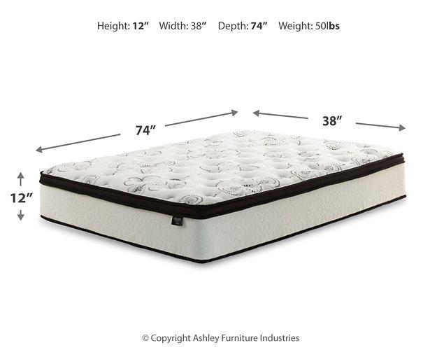 Chime 12 Inch Hybrid Mattress in a Box - Tony’s Furniture Store & Linen (GA) - Multi Location