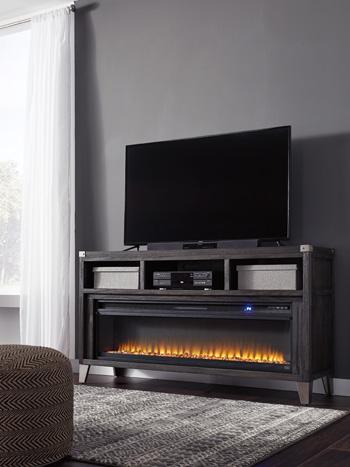 Todoe 65" TV Stand with Electric Fireplace - Tony’s Furniture Store & Linen (GA) - Multi Location