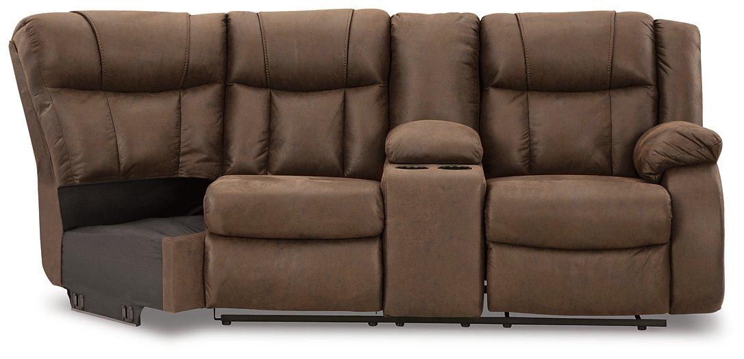 Trail Boys 2-Piece Reclining Sectional - Tony’s Furniture Store & Linen (GA) - Multi Location