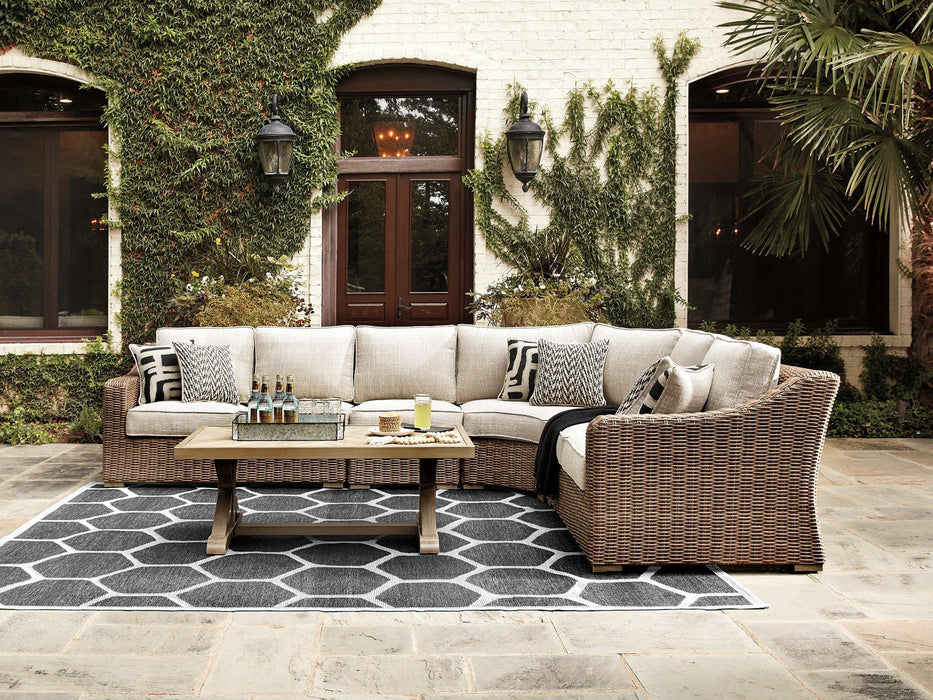Beachcroft Outdoor Seating Set - Tony’s Furniture Store & Linen (GA) - Multi Location