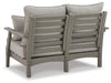 Visola Outdoor Loveseat with Cushion - Tony’s Furniture Store & Linen (GA) - Multi Location