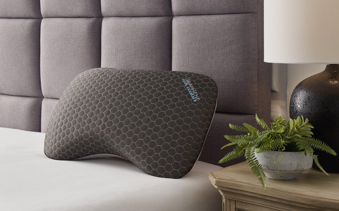 Zephyr 2.0 Graphene Curve Pillow (6/Case) - Tony’s Furniture Store & Linen (GA) - Multi Location