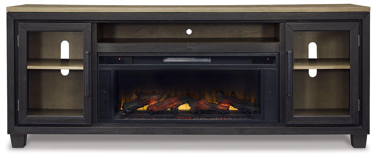 Foyland 83" TV Stand with Electric Fireplace - Tony’s Furniture Store & Linen (GA) - Multi Location