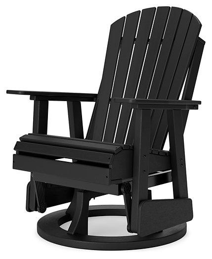 Hyland wave Outdoor Swivel Glider Chair - Tony’s Furniture Store & Linen (GA) - Multi Location