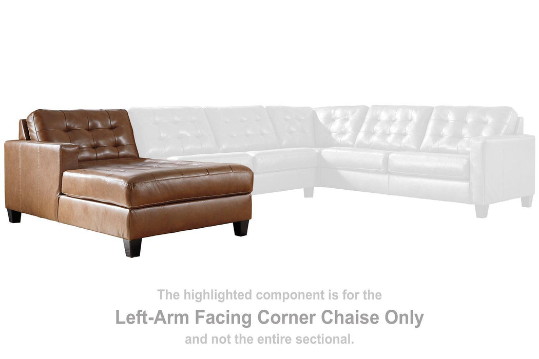 Baskove Sectional with Chaise - Tony’s Furniture Store & Linen (GA) - Multi Location