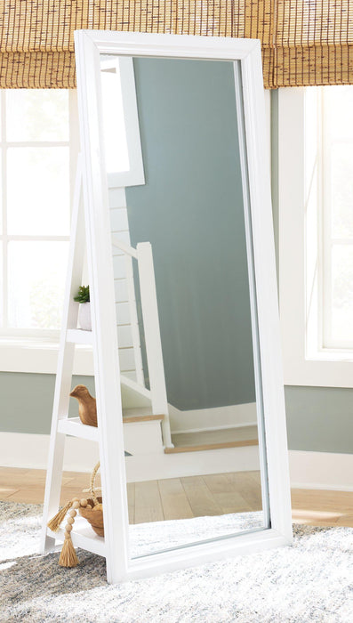 Evesen Floor Standing Mirror/Storage - Tony’s Furniture Store & Linen (GA) - Multi Location