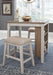 Skempton Counter Height Dining Table and Bar Stools (Set of 3) - Tony’s Furniture Store & Linen (GA) - Multi Location