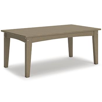 Hyland wave Outdoor Coffee Table - Tony’s Furniture Store & Linen (GA) - Multi Location