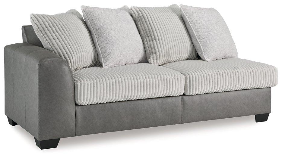 Clairette Court Sectional with Chaise - Tony’s Furniture Store & Linen (GA) - Multi Location