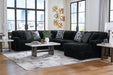 Midnight-Madness Sectional with Chaise - Tony’s Furniture Store & Linen (GA) - Multi Location