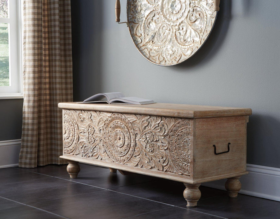 Fossil Ridge Storage Bench - Tony’s Furniture Store & Linen (GA) - Multi Location