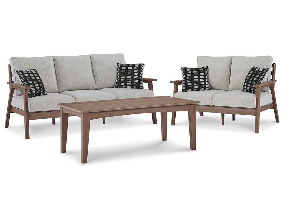 Emmeline Outdoor Seating Set - Tony’s Furniture Store & Linen (GA) - Multi Location