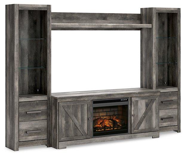 Wynnlow 4-Piece Entertainment Center with Electric Fireplace - Tony’s Furniture Store & Linen (GA) - Multi Location