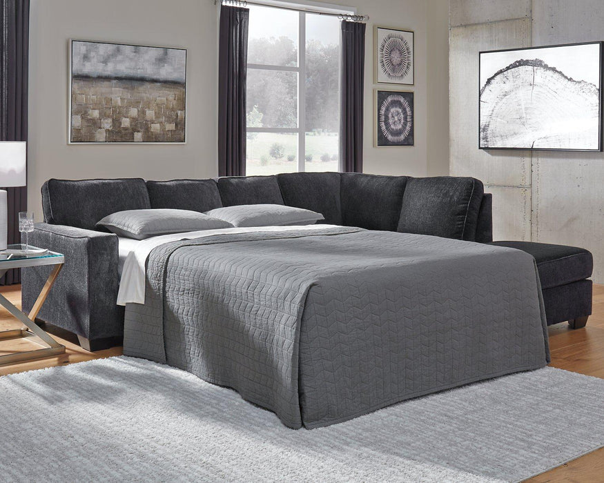 Altari 2-Piece Sleeper Sectional with Chaise - Tony’s Furniture Store & Linen (GA) - Multi Location