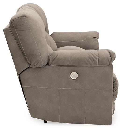 Cavalcade Power Reclining Loveseat with Console - Tony’s Furniture Store & Linen (GA) - Multi Location