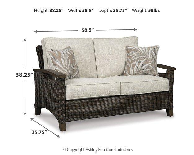 Paradise Trail Loveseat with Cushion - Tony’s Furniture Store & Linen (GA) - Multi Location