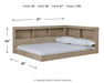 Oliah Youth Bookcase Storage Bed - Tony’s Furniture Store & Linen (GA) - Multi Location