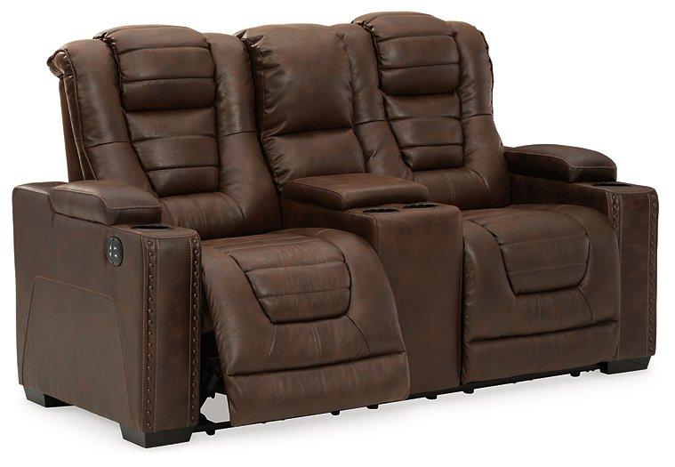 Owner's Box Power Reclining Loveseat with Console - Tony’s Furniture Store & Linen (GA) - Multi Location
