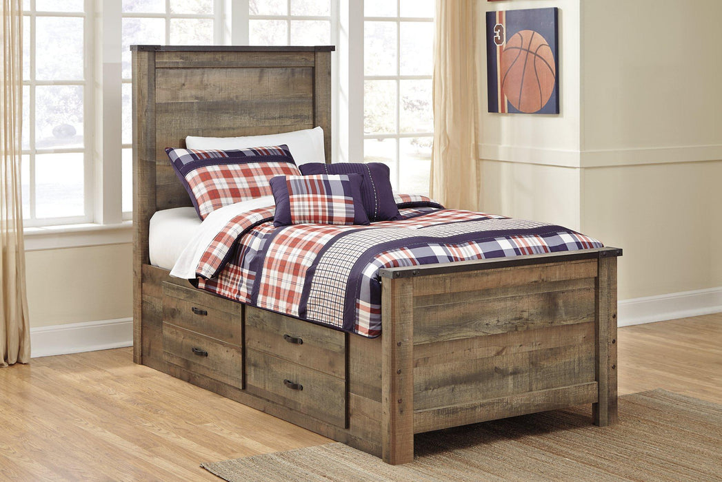 Trinell Youth Bed with 2 Storage Drawers - Tony’s Furniture Store & Linen (GA) - Multi Location