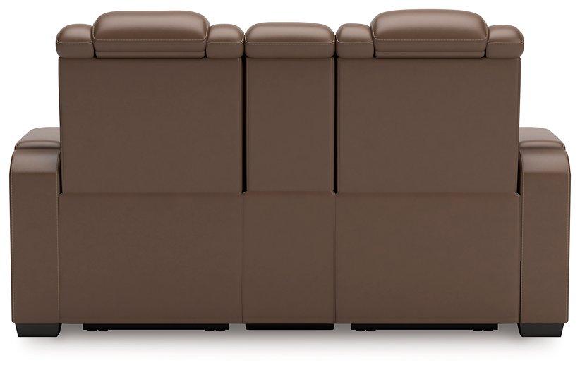 High Impact Power Reclining Loveseat with Console - Tony’s Furniture Store & Linen (GA) - Multi Location