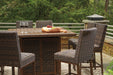 Paradise Trail Outdoor Bar Table Set - Tony’s Furniture Store & Linen (GA) - Multi Location