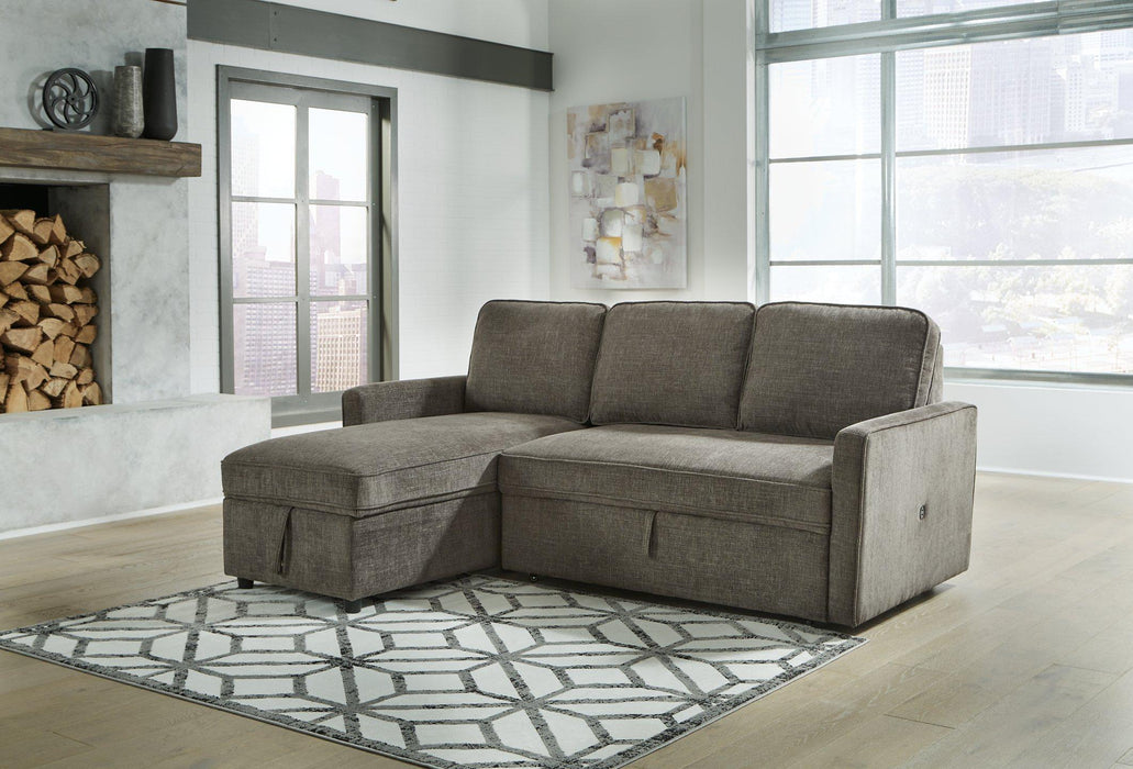 Kerle 2-Piece Sectional with Pop Up Bed - Tony’s Furniture Store & Linen (GA) - Multi Location