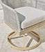 Seton Creek Outdoor Swivel Dining Chair (Set of 2) - Tony’s Furniture Store & Linen (GA) - Multi Location