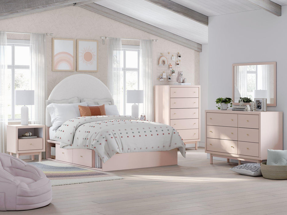 Wistenpine Upholstered Bed with Storage - Tony’s Furniture Store & Linen (GA) - Multi Location