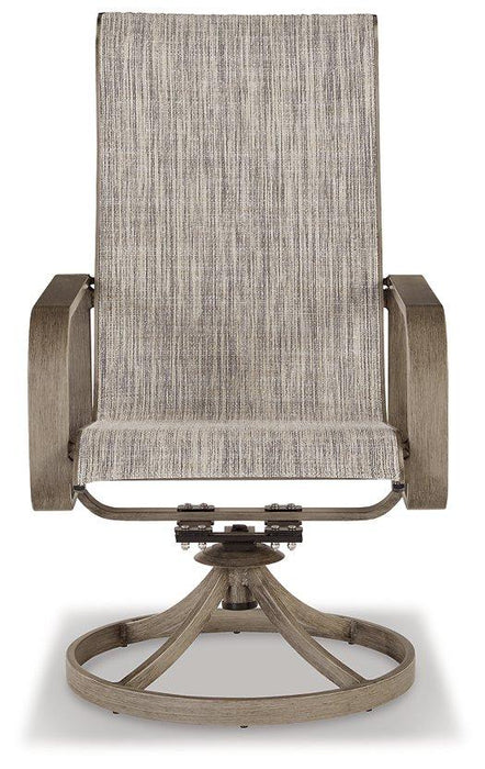 Beach Front Sling Swivel Chair (Set of 2) - Tony’s Furniture Store & Linen (GA) - Multi Location