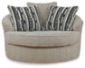 Calnita Oversized Swivel Accent Chair - Tony’s Furniture Store & Linen (GA) - Multi Location