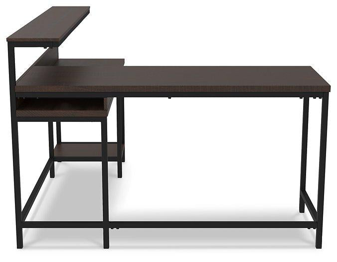 Camiburg Home Office L-Desk with Storage - Tony’s Furniture Store & Linen (GA) - Multi Location